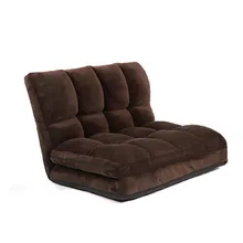 Convertible Futon Flip Chair Sleeper Bed Couch Sofa Seating Lounger Living Room Furniture Fold Down Chair For Dorm Guest Couch