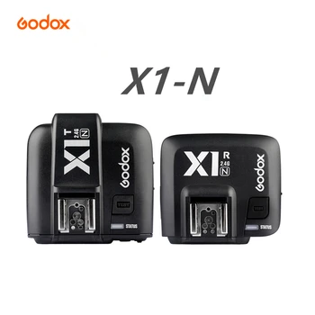 

GODOX X1N 2.4G Wireless LCD 1/8000s HSS TTL Flash Strobe Trigger Transmitter Receiver Set for Nikon DSLR