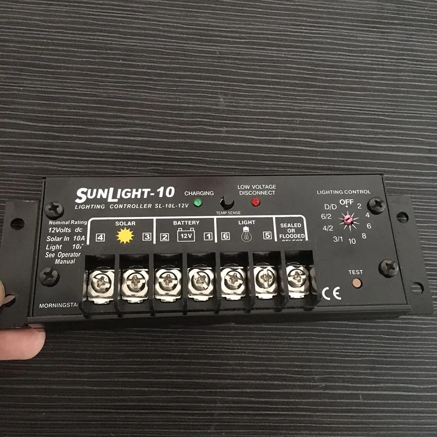 

SunLighting Solar Controller SL-10A Morningstar Solar Street Light Charge Controller Solar Charger Controller for Street Light