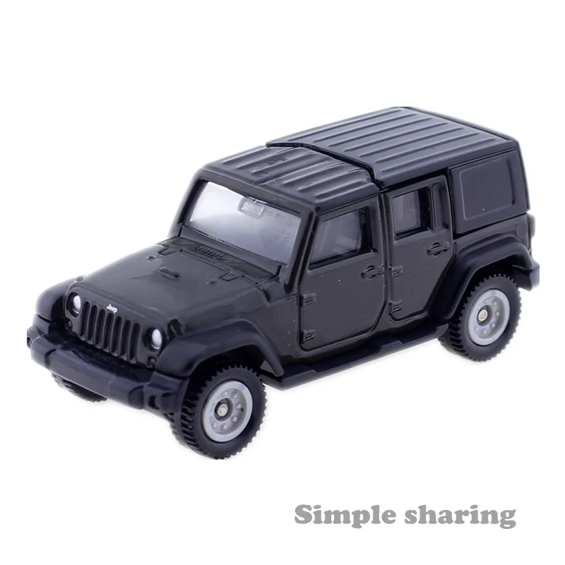 Tomica Jeep Wrangler задний фонарь автомобиля игрушки № 80 черный 1: 62 Land Rover Range Rover sport Япония Takara Tomy литья под давлением Металл Модель автомобиля игрушки для детей