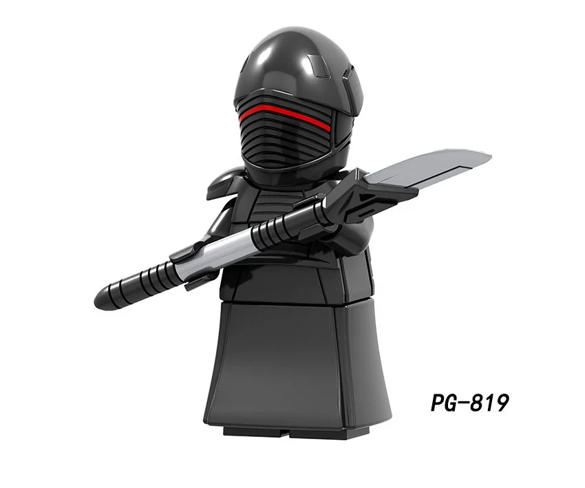 Compatible Legoing Star Wars Black Series Darth Vader Red Guard Black Soldiers Minifigs Figurines Building Blocks Toys for boys Compatible Legoing Star Wars Black Series Darth Vader Red Guard Black Soldiers Minifigs Figurines Building Blocks Toys for boys