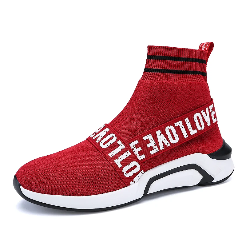 

2018 Brand Sport Athletic Running Shoe for Men and Woman Unisex Breathable Sock Sneakers Outdoors Lovers Cheap Jogging Trainers