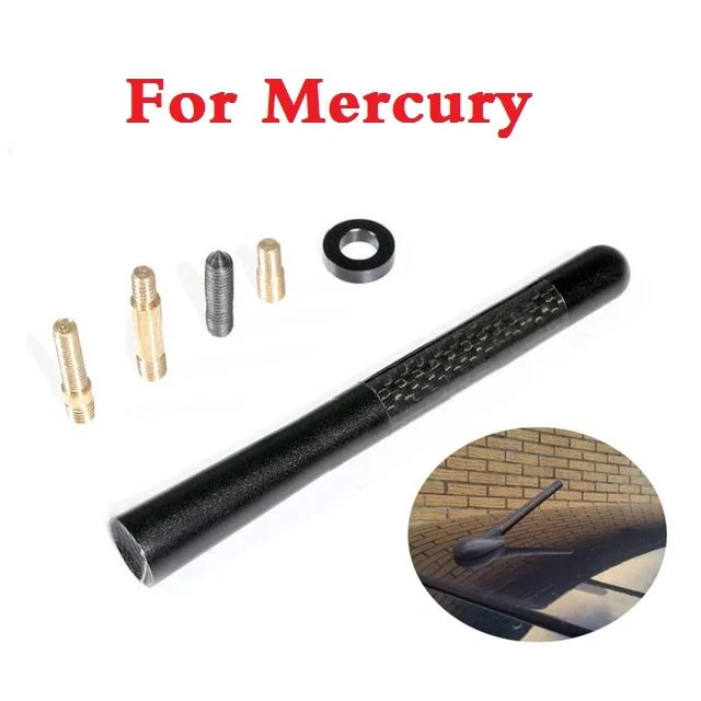 12CM Screw Aluminum Black Carbon Fiber Set Radio Antenna Aerials For