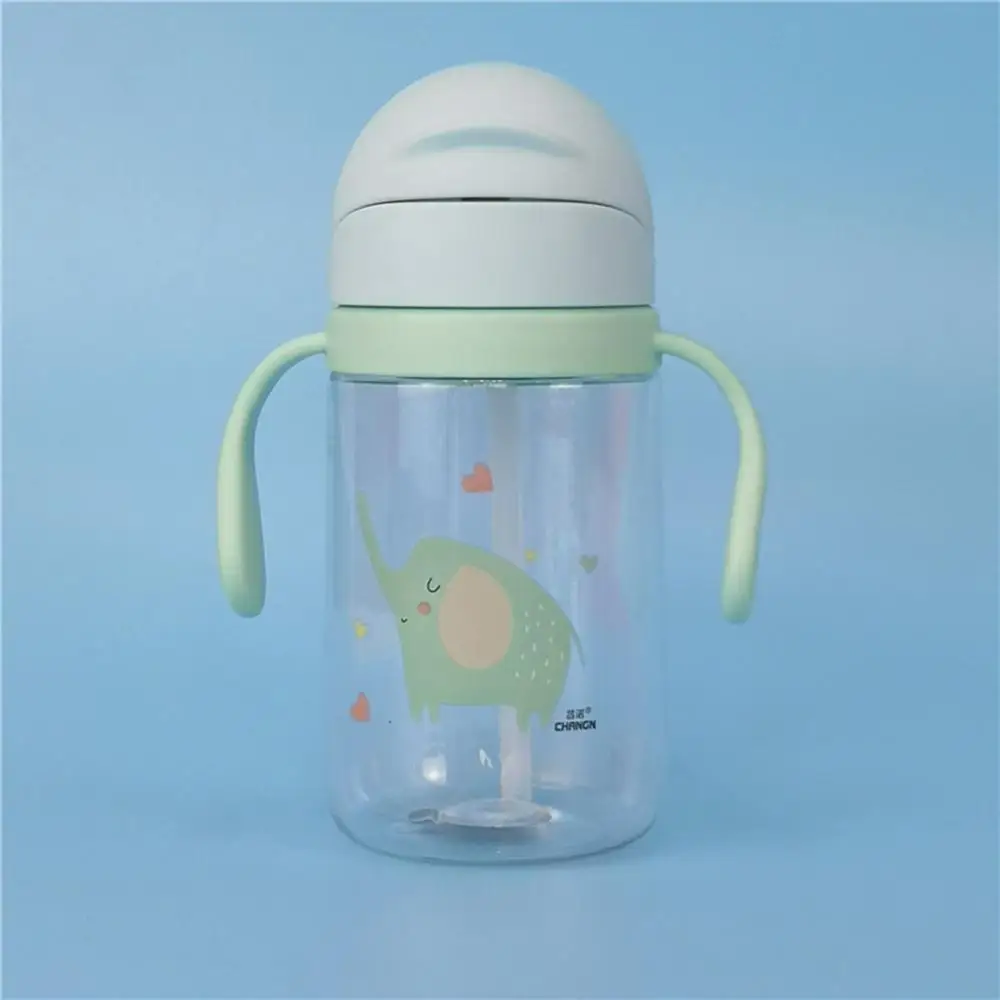 Baby Learning Drinking Water Bottles Feeding Sippy Cups With Handles And Strap Newborns Kids Cute Cartoon Cup