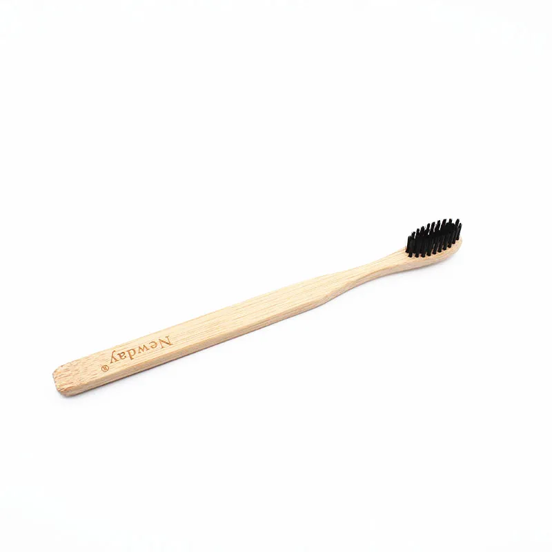 Черный бамбуковый уголь щетины Зубная щётка за полостью рта гигиена полости рта эко-кисть низкоуглеродистой Бамбук деревянной ручкой