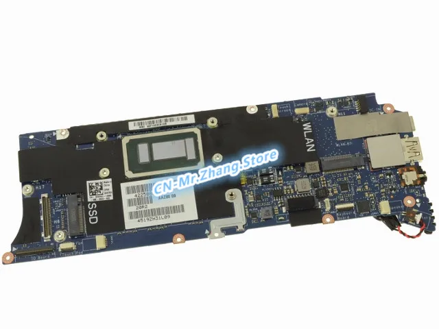 remarkable  SHELI FOR DELL XPS 13 9350 Laptop motherboard H67KH 0H67KH CN-0H67KH i7-6560U CPU 16GB RAM LA-C881P