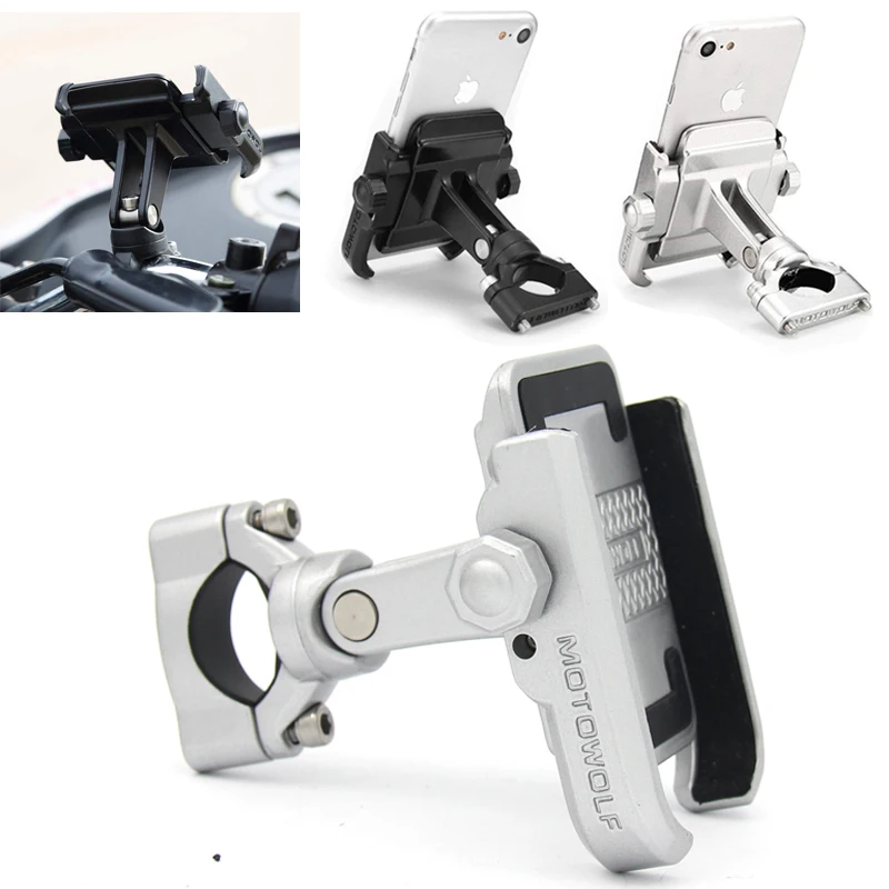 

For BMW r1200gs lc R1200 GS R 1200GS R NINE T 13-17 R NINET Universal Mobile Phone Holder Motorcycle Bicycle Stand Rotatable