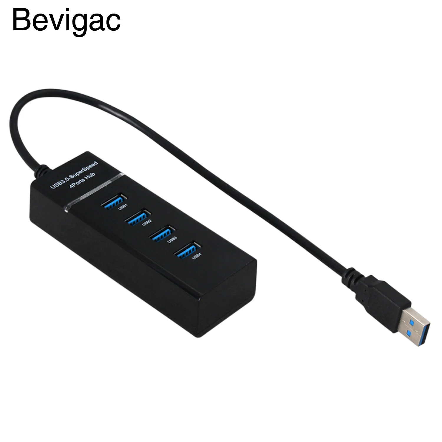 Bevigac 4 порта USB 3 0 высокоскоростной удлинитель адаптер для Sony Playstation PS4 Slim Pro PS3 Xbox One S