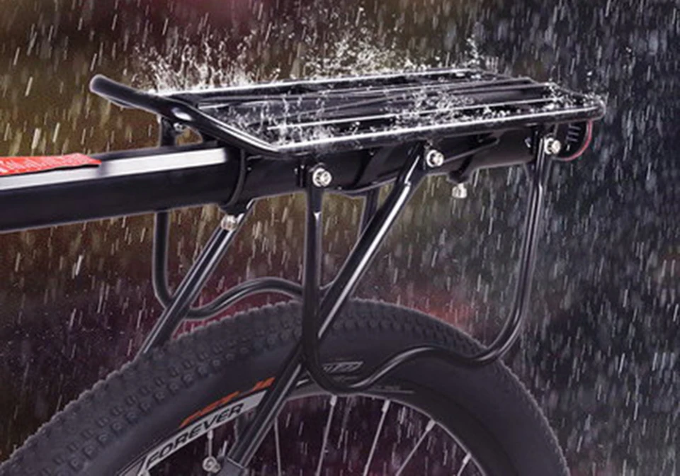 Велосипедная стойка регулируемая велосипедная Чемодан Перевозчик подножка; алюминиевый сплав крепление для велосипеда заднего сиденья багажник для велосипеда аксессуары