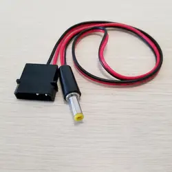 IDE Molex Мужской к DC 5,5 мм x 2,1 мм Мужской конвертер адаптер питания кабель 12 В 18AWG провода 50 см