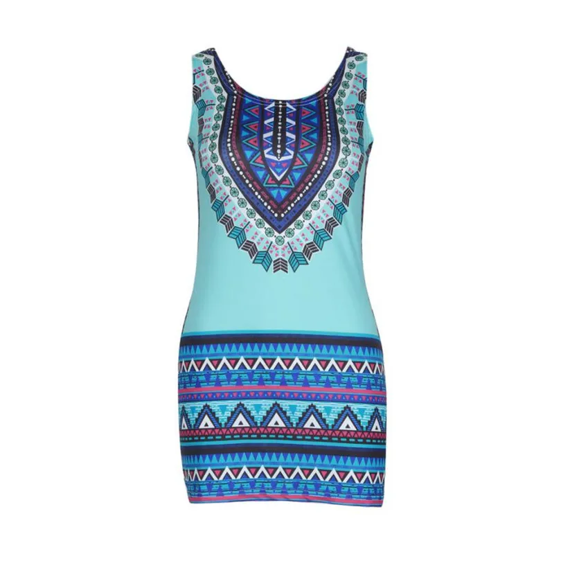 Durable Hot vestidos font b Women b font Traditional African Print Dashiki Bodycon font b Sexy