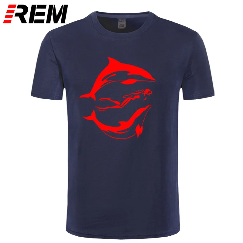 REM модная мужская женская футболка с принтом Evolution of Scuba Diver, футболка с круглым вырезом и короткими рукавами, летняя уличная футболка, забавная футболка - Цвет: 22
