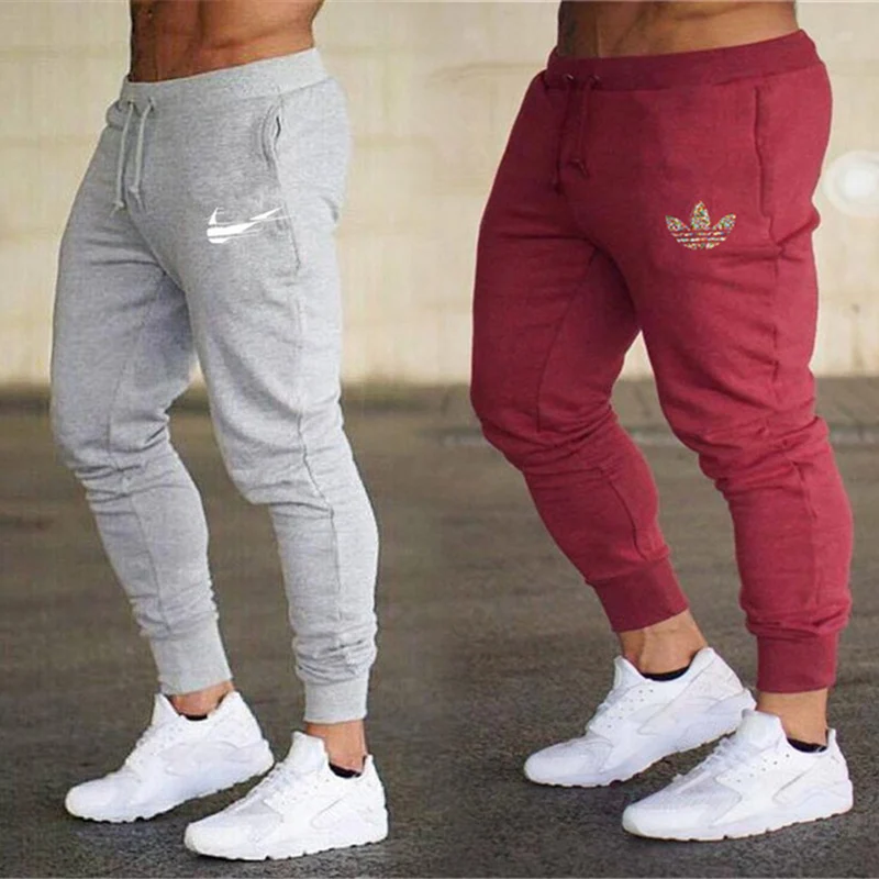 

Summer fitness sweatpants thin sportswear jogging pants gym bodybuilding fitness sweat limited time sweatpants graffiti trousers