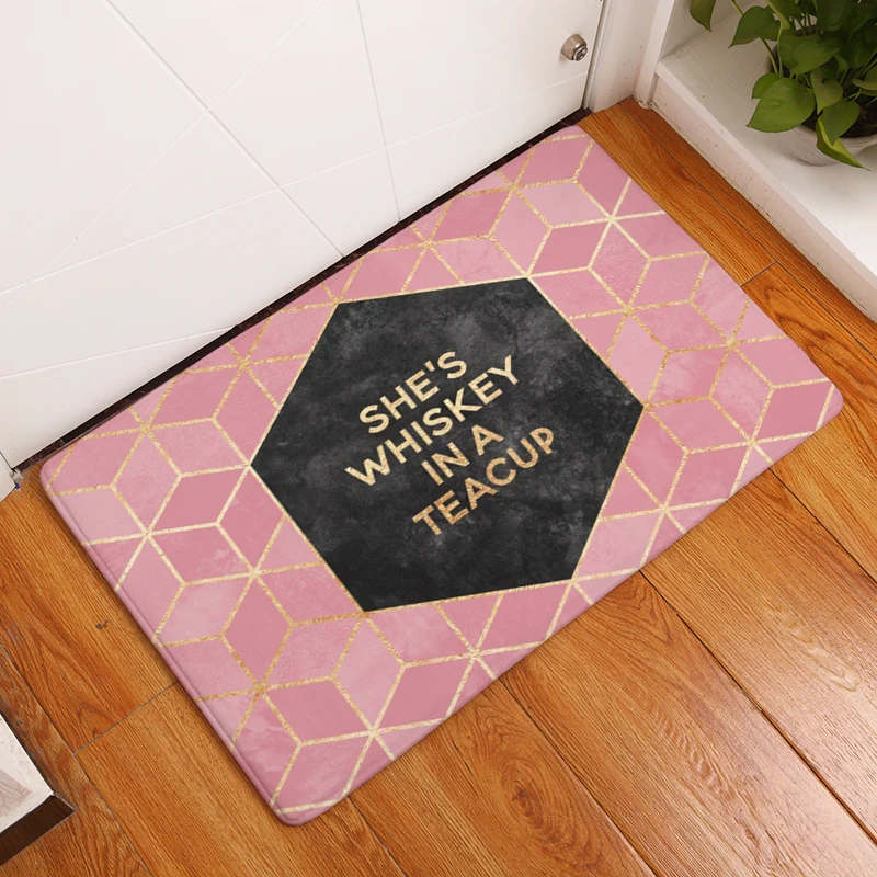 Новинка 2017 года домашний декор английское предложение ковры Нескользящие кухонные коврики для дома гостиной коврики 40X60 50X80 см