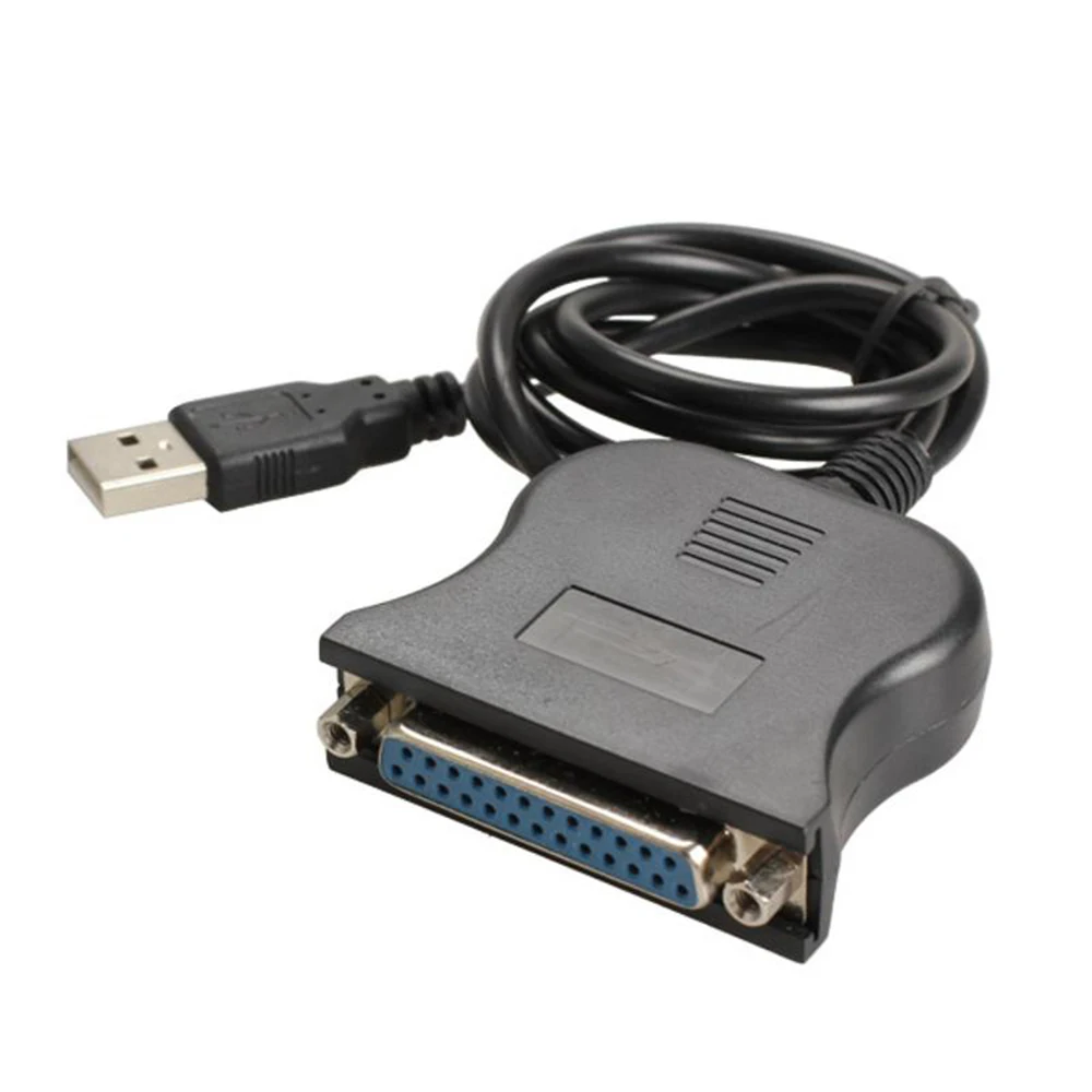 Адаптер для параллельного принтера USB адаптер 25 контактного DB25 мама IEEE 1284 кабель