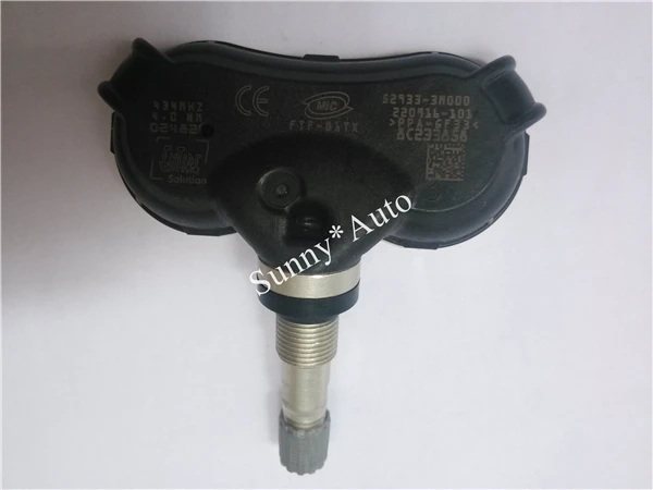 Для Hyundai Kia TPMS Сенсор OEM 52933-3m000 шин Датчики давления Мониторы натуральная