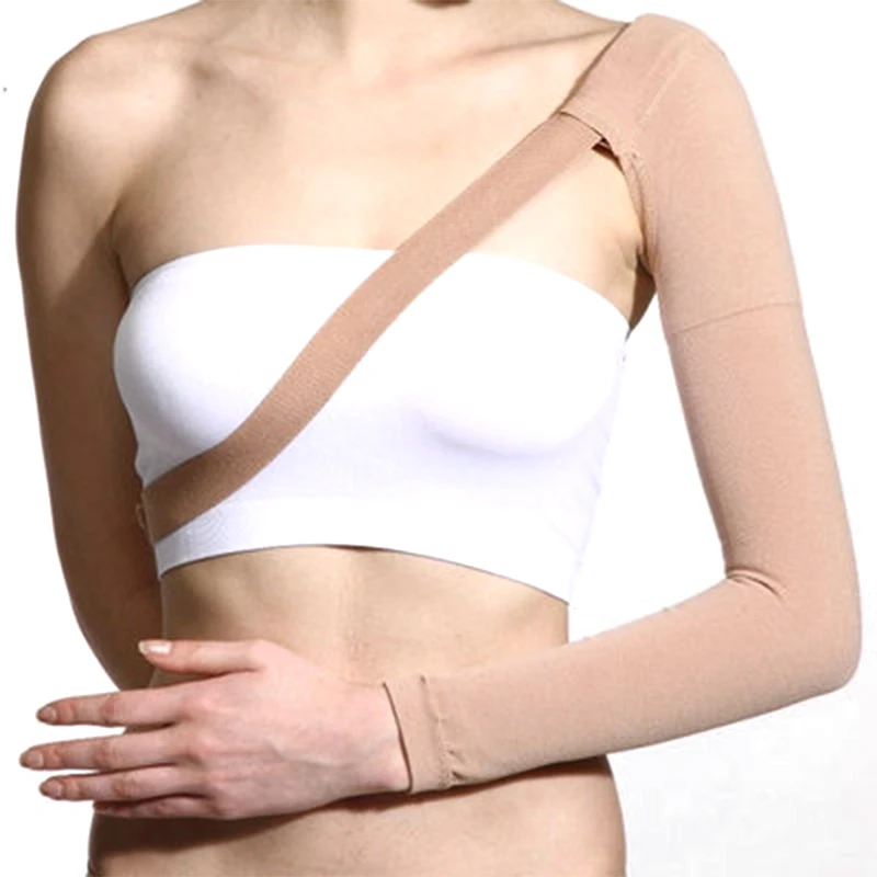 

Post Mastectomy Compression Sleeve, Anti Swelling Support Edema Swelling Lymphedema Health Brace M/L/XL