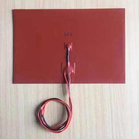

24V 200*300mm A4 size silicone heater pad