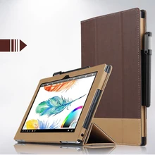 Высокое качество, модные кожаные case для lenovo yoga книга case luxury 10.1 “откидная крышка для lenovo yoga обложка книги tablet pc shell