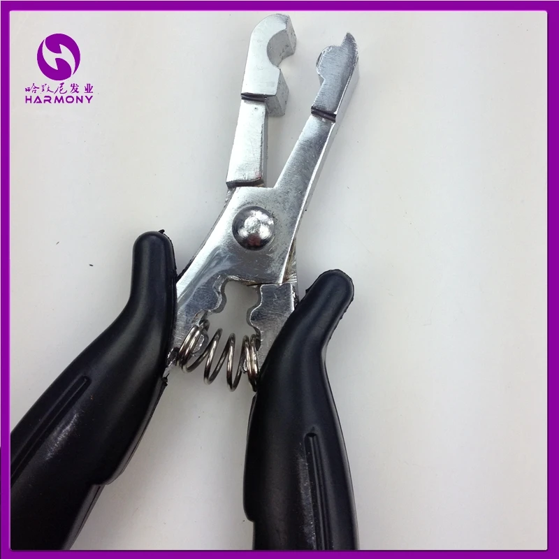 

Free shipping 1pc Stainless Steel Rebond Remover Hair Pliers fusion rebonds remover C shape plier