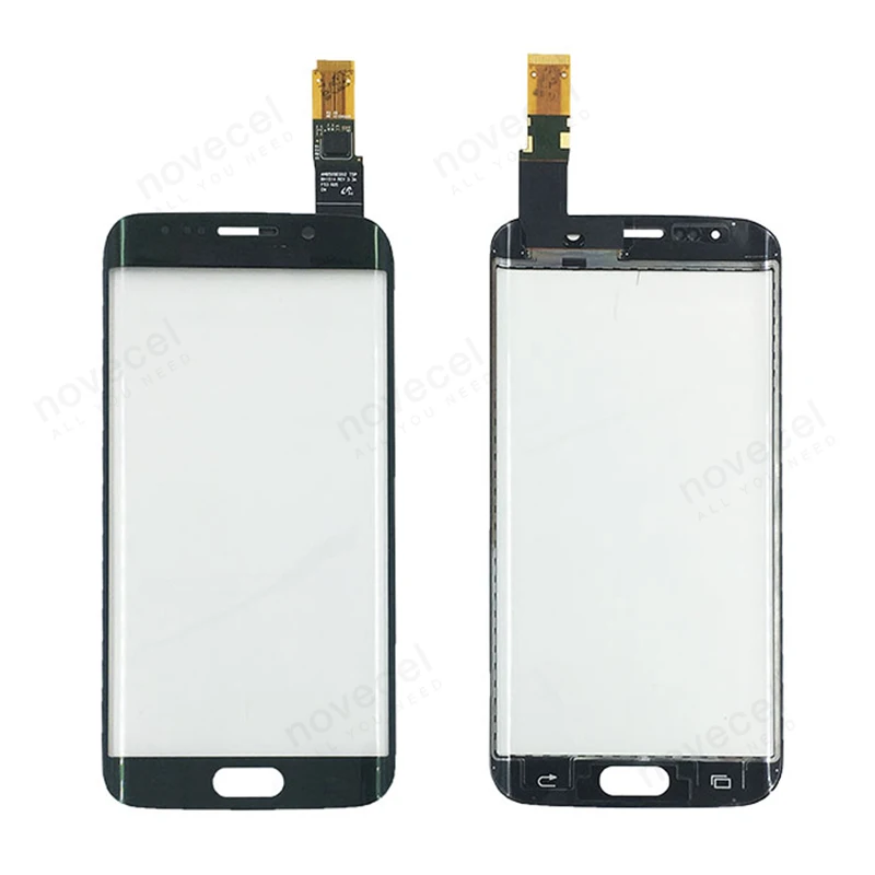 Продажа G925 сенсорный экран дигитайзер для samsung Galaxy S6 Edge G9250 G925F сенсорный сенсор стеклянная панель Замена Ремонт Часть