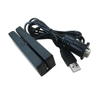 

3 Tracks Hi-co Lo-co magnetic Card Reader MSR RS232 interface