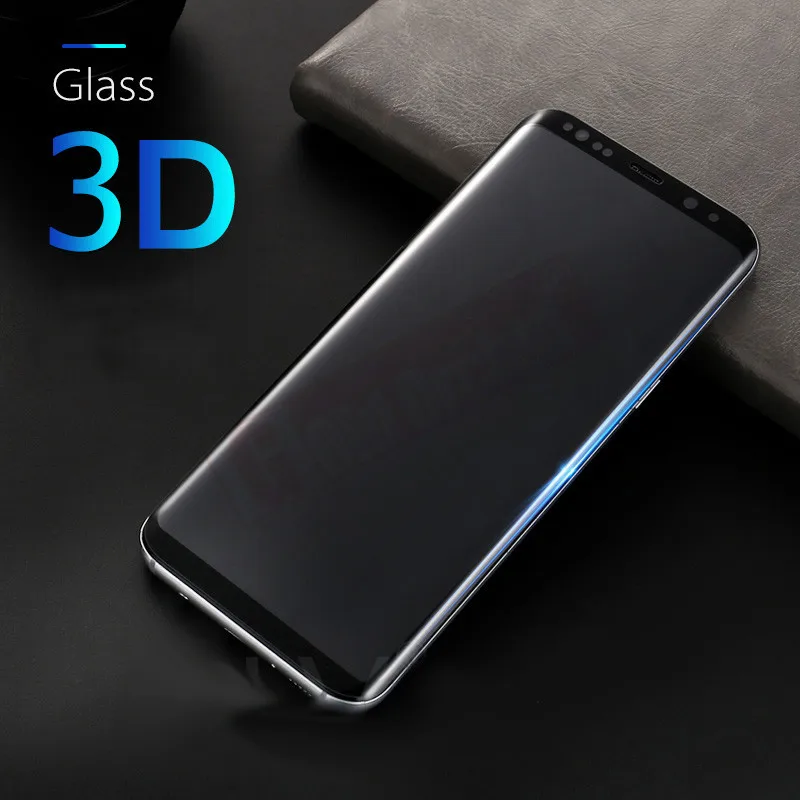 Золотая Орхидея 3D изогнутое полное закаленное стекло для samsung Galaxy S8 Plus Защитная крышка для экрана взрывозащищенное стекло для samsung S8