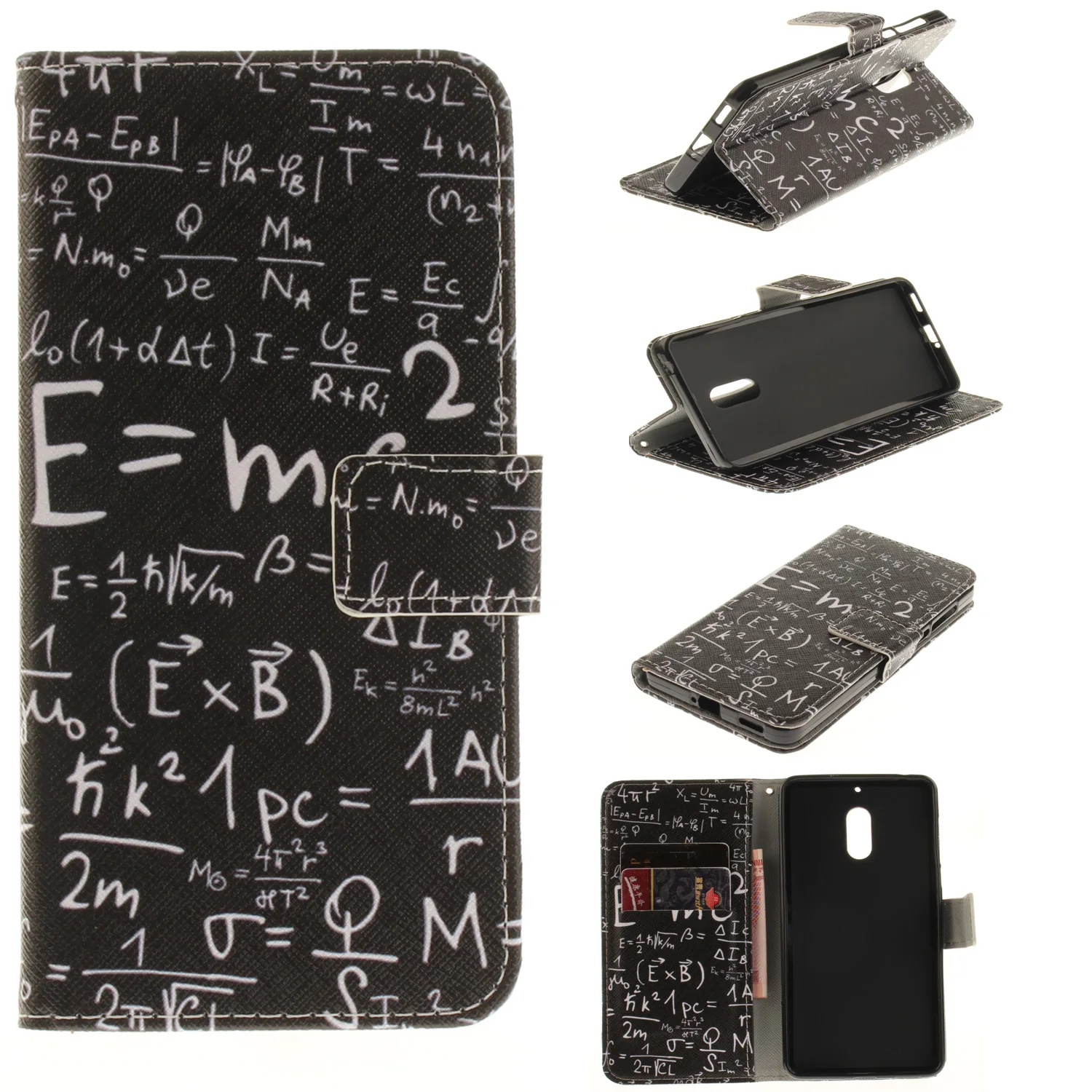 Чехол BigChen для Nokia 6, 5, 3, 7 Plus, чехол с магнитной застежкой, кошелек из искусственной кожи, чехол с рисунком s для Nokia 8, чехол с подставкой и отделением для карт