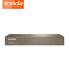 Tenda TEG1008D 8 Порты и разъёмы 10/100/1000 Мбит/с Gigabit Ethernet сетевой коммутатор Gigabit 16 Гбит/с переключатель Ёмкость полнодуплексный, подключи и играй