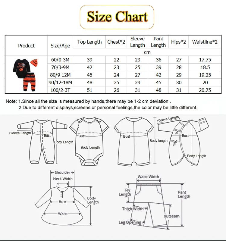Новинка года; модная маскарадная одежда на Хэллоуин для малышей; Одежда для новорожденных; костюм для мальчиков и девочек; комбинезон; шапка; комплект одежды; Новинка; Детский костюм на Хэллоуин
