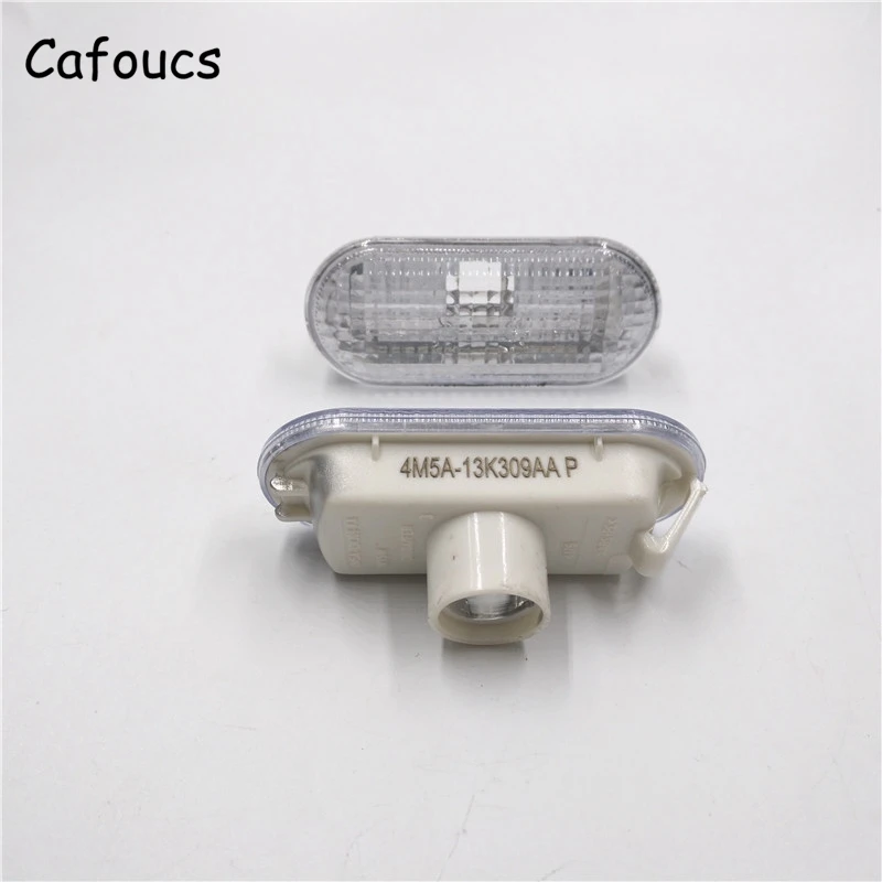 Cafoucs автомобильное крыло боковые листовые фары для Ford Focus 2 2005-2008 Поворотная сигнальная лампа 4M5A-13K309-AA