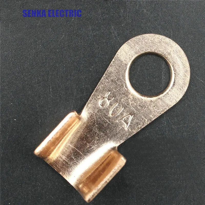 

40 Pieces 80A Copper Battery Cable Connector Terminal Lug OT-80A