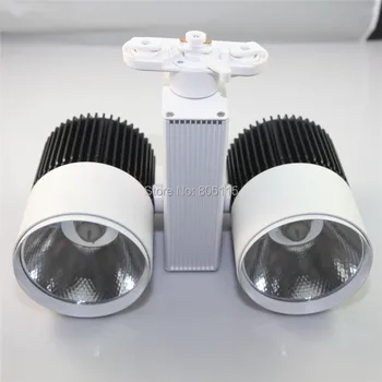 

Wholesale Retail New Arrival Spot Wall Lamp 60W 2*30W COB Led Track Light Soptlight Tracking Led Industrial Light AC85-265V