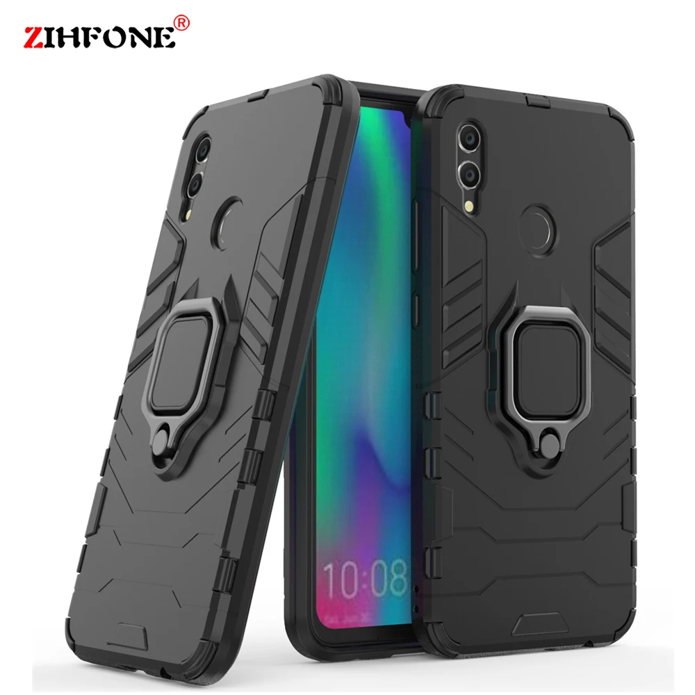 Роскошный бронированный держатель чехол для huawei Honor 10 Lite Y9 2019 полный