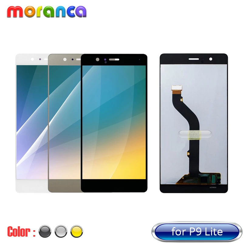 

2016 Mini Display for HUAWEI P9 Lite LCD with Touch Screen Replacement for Huawei P9 Lite VNS-L21 VNS-DL00 VNS-L23 Full LCD