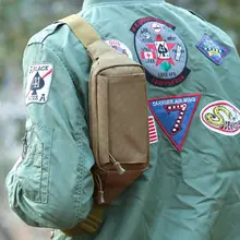 Новая модная Мужская винтажная поясная сумка на плечо с 3 карманами, нейлоновая мини многофункциональная поясная сумка, школьная сумка