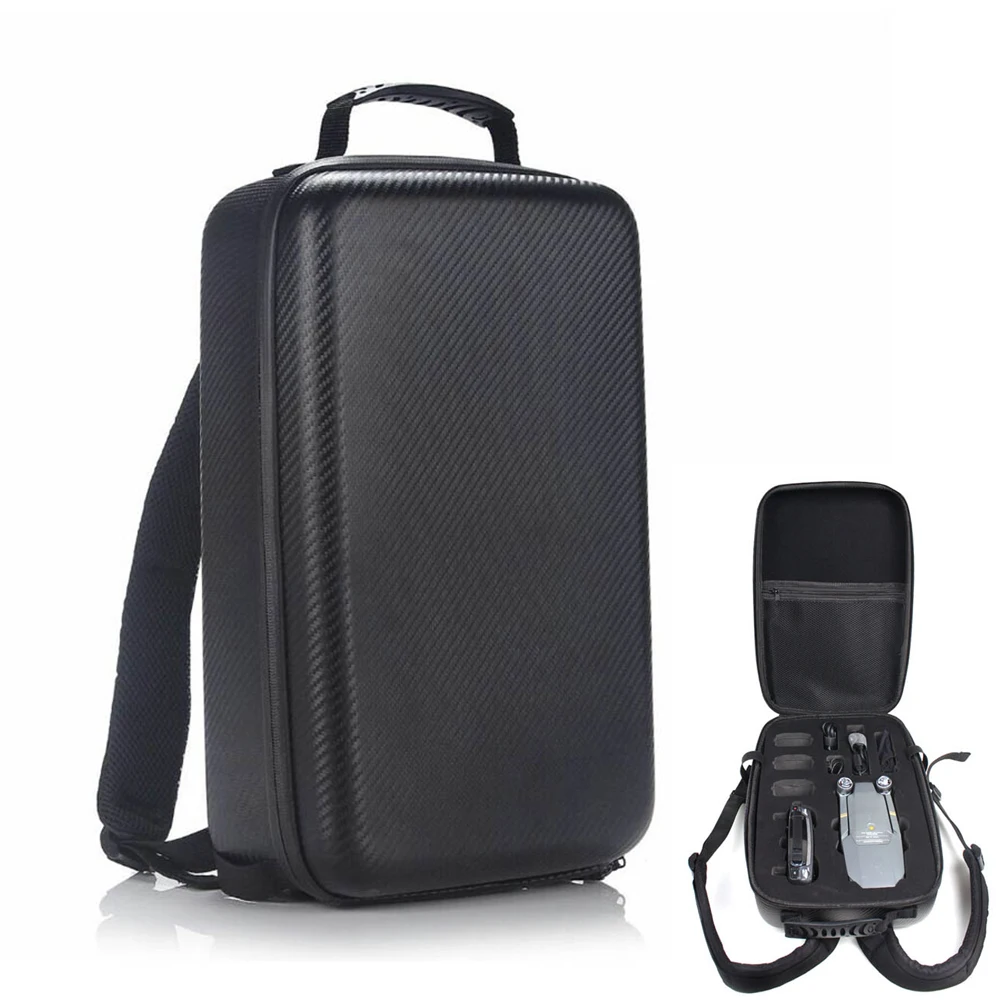 DJI Mavic Pro Accessories Backpack Hardshell Carbon Grain Handbag Waterproof Suitcase for DJI Mavic Pro