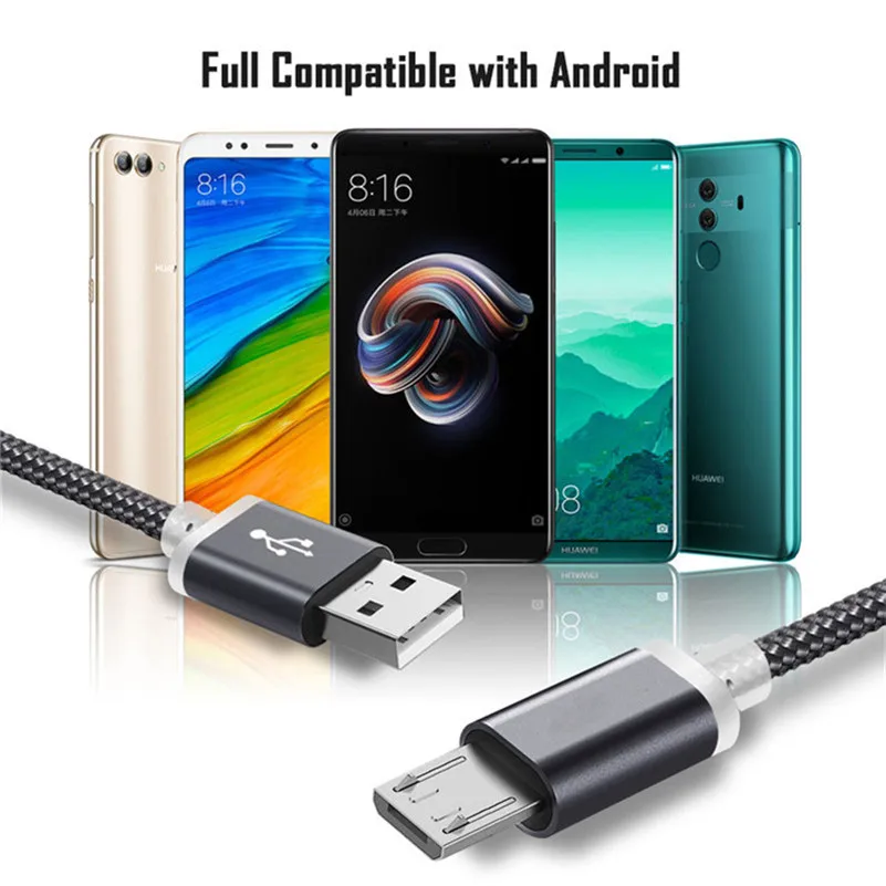 Фото Кабель для зарядки Micro USB, 10 мм, для Leagoo Kiicaa Power Leagoo M9/M8 Pro/M5 Plus Homtom, ZOJI Z8, Z7 №4