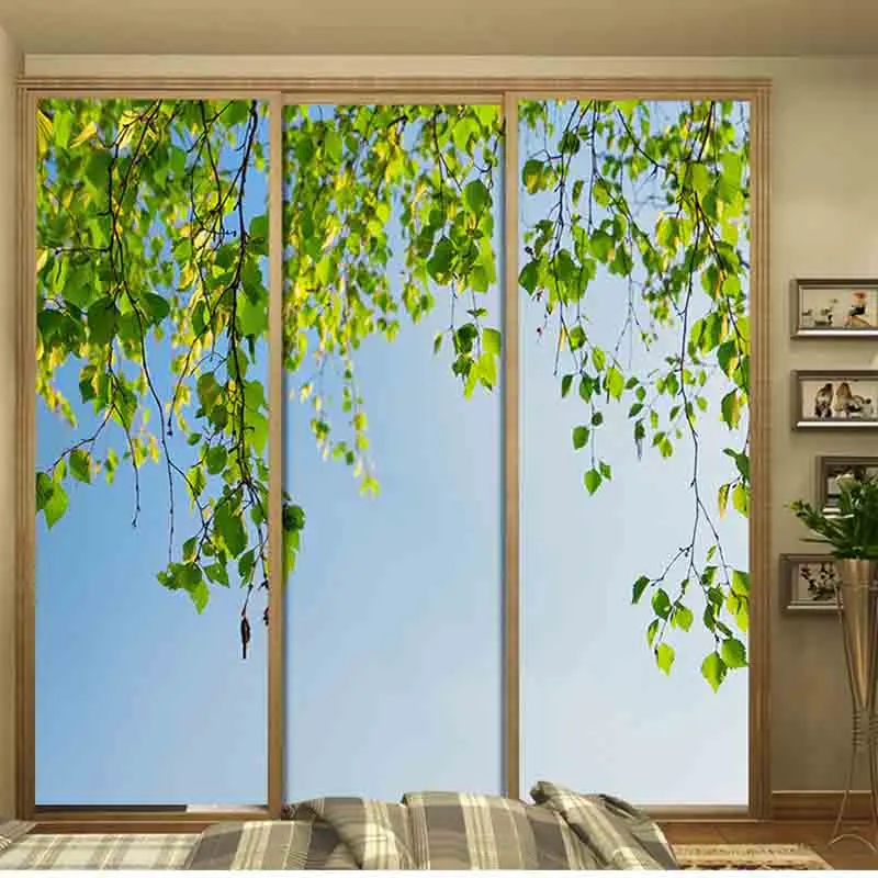 Beautiful Window Glass Stickers Wall Decorative Tree Branch