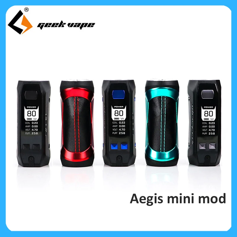 Электронная сигарета Geekvape Aegis 80 Вт встроенный аккумулятор 2200 мАч быстрая зарядка