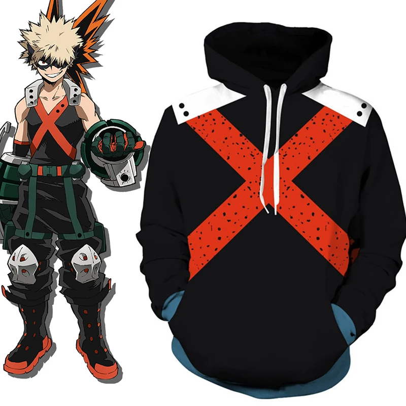 My Hero Academia Bakugou Katsuki Cosplay Sudadera Disfraz A My Hero Academia Bakugou Katsuki Cosplay Sudadera Disfraz A