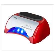 48 Вт светодиодных УФ-лампы свет 110-220 В Сушилка для ногтей инструмента с автоматической индукции таймер settingled гель лак для ногтей сушилка