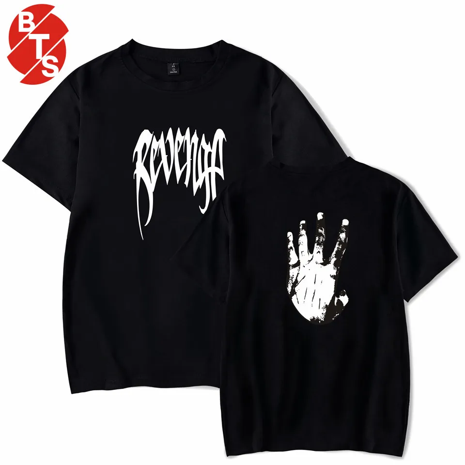 

2018 Hip-Hop Rap XXXTentacion T-shirt short-sleeved summer cotton T-shirt O-neck men/women universal fashion loose clothing