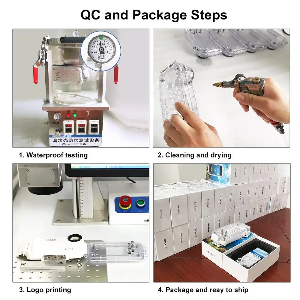 PULUZ For iPhone XS Max/XR/XS Underwater Housing 40m/130ft Diving Phone Protective Case Surfing Swimming Snorkeling Photo Video