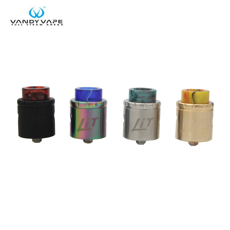 

Original Vandy Vape Lit RDA Tank Rebuildable Dripping Atomizer With 3 Drip Tip Fit Pulse BF 80W Box MOD Electronic Cigarette