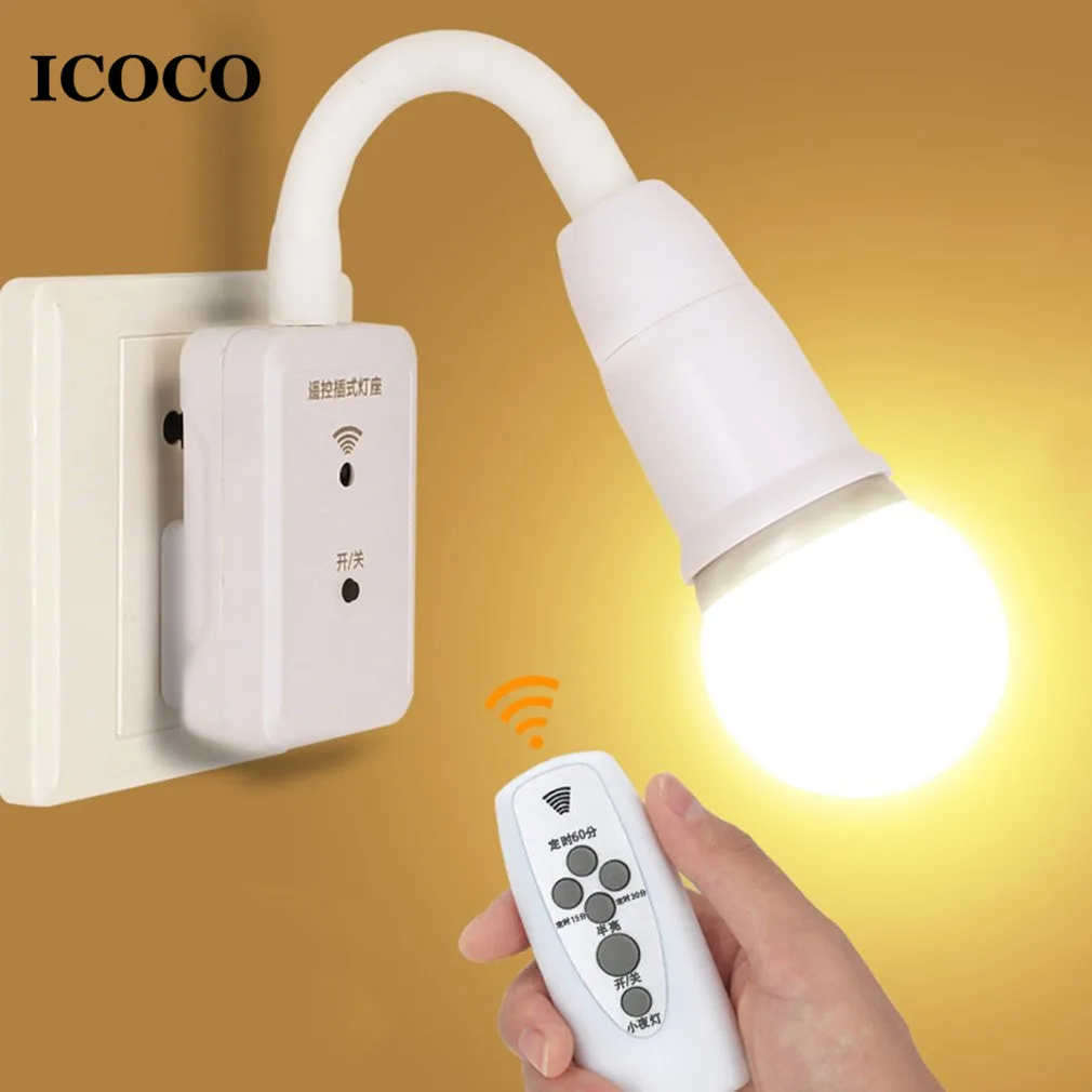 ICOCO умная Светодиодная лампа с дистанционным управлением прикроватная для