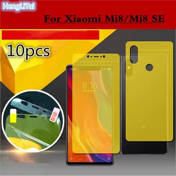 

10pcs Front Film Full Coverage Explosion Proof Screen Protector For Xiaomi Mi 8/Mi8 SE TPU Soft hydrogel Protection Film