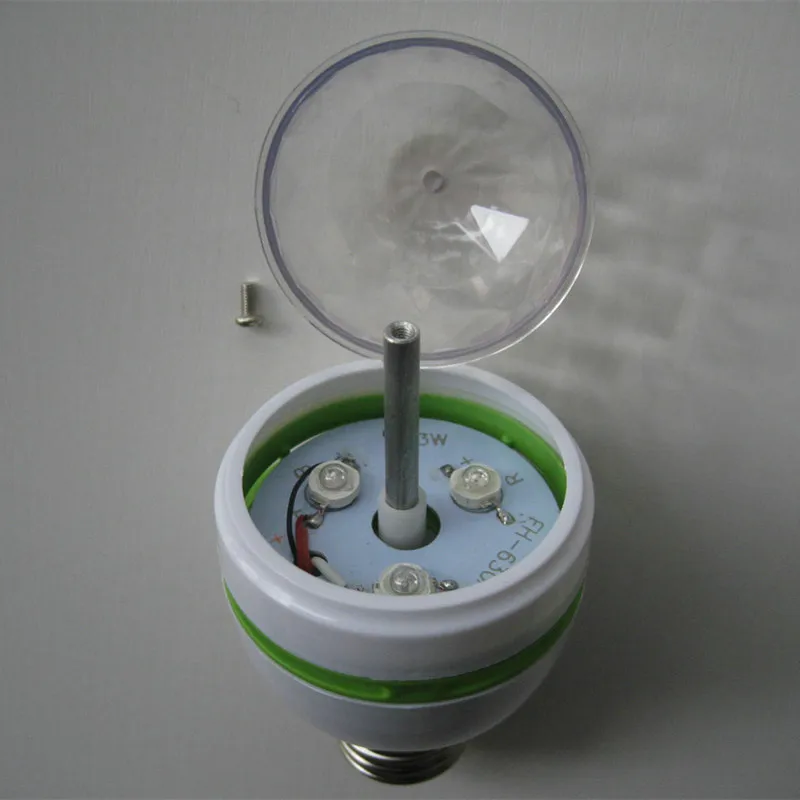 E27 3 واط الملونة السيارات الدوارة RGB LED لمبة ضوء المرحلة حزب مصباح المنزل ديسكو حزب الديكور البسيطة مصابيح إضاءة