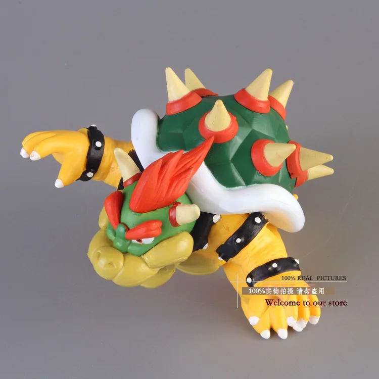 Free Shipping Super Mario Bros Bowser PVC Action Figure Model Toy SMFG230