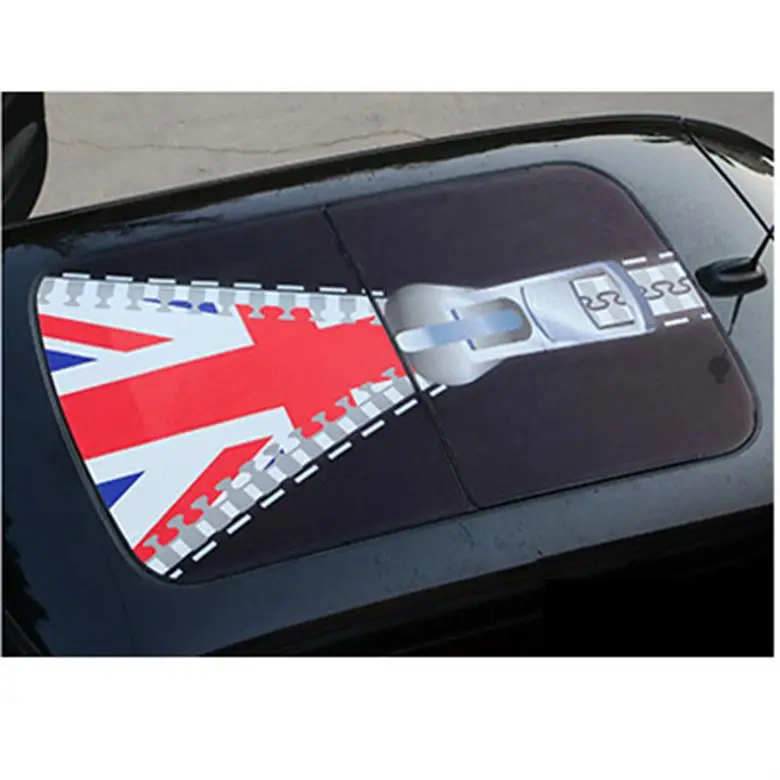 Полупрозрачная наклейка на крышу крыши автомобиля для MINI Cooper JCW R55 R56 R57 R58 R59 R60 R61 земляк Clubman аксессуары - Название цвета: M-13